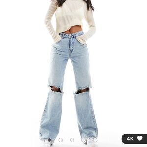 Stradivarius wide leg jeans